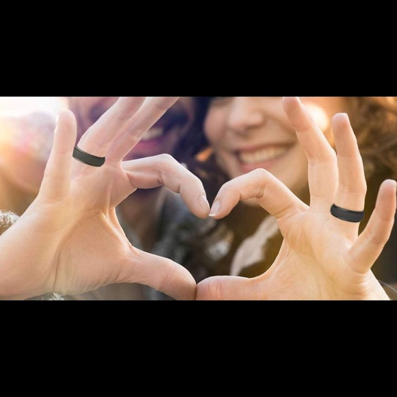 Mens silicone wedding rings set of 3 CAMO COMBO - Picture 2 of 3